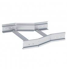 Переходник по ширине центральный лестничный усиленный 100х900х500 мм (2 мм) HDZ  wcltp100x900x500-2-HDZ  EKF