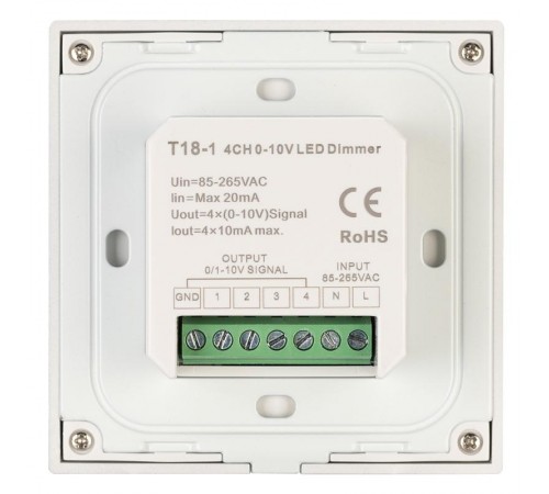 Панель Sens SMART-P34-DIM White (230V, 0/1-10V)  027111  Arlight