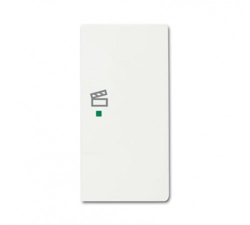 Клавиша двойная правая free@home, сцена, future, цвет белый бархат6220-0-0613 ABB