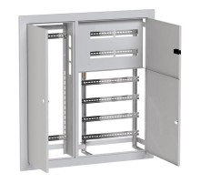 Щит этажный до 4 кв. без окна слаботочка слева (1000х950х150)  Basic mb28-v-boz EKF