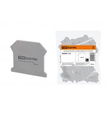 Заглушка для ЗНН-2,5/4мм2 серая (Ph-C 4/10)  SQ0803-1124  TDM