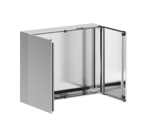 Корпус навесной STH с М/П двухдверный из нержавеющей cтали AISI304 ВхШхГ 800x1000x200 мм, с фланцем  R5STH0812F-304  DKC