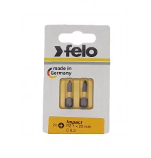 Бита крестовая ударная серия Impact PZ 1X25,2 шт  02101241  Felo