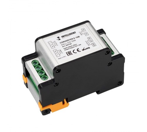 INTELLIGENT ARLIGHT Конвертер 0-10В DALI-310-DIN (AC 230V, DALI, 0-10)  027181  Arlight