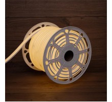 Гибкий неон LED SMD, форма - D, 16х16 мм, теплый белый, 144 LED/м, бухта 50 м  131-086  NEON-NIGHT