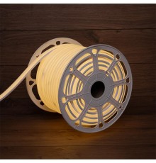Гибкий неон LED SMD, форма - D, 16х16 мм, теплый белый, 144 LED/м, бухта 50 м  131-086  NEON-NIGHT