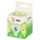 Лампа светодиодная  GREEN LINE LED MR16-6W-830-GU5.3 GL GU5.3 6 Вт софит теплый свет  Б0067076  ЭРА