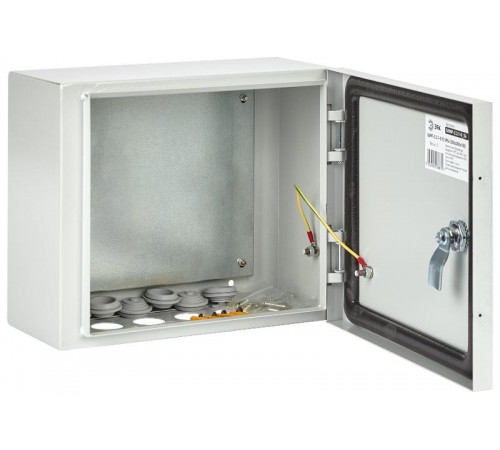  Щит с монтажной панелью металлический ЩМП-2.3.1-0 У2 IP54 (250х300х150)  Б0049107  ЭРА