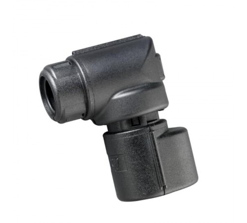 Фитинг угловой CI10-90-AM4,нейлон 6,черный,d10мм,угол 90  7TCA298010R0231  ABB