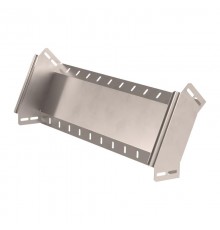 Угол вертикальный внешний 90 градусов Стандарт INOX (AISI 409) 600х80  PR16.3067  Промрукав