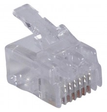 Вилка RJ 12 - 6 контактов - ширина 9,65 мм  051702  Legrand