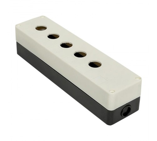Корпус КП105 пластиковый 5 кнопок белый EKF PROxima  cpb-105-w  EKF