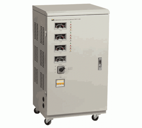 Стабилизатор напряжения СНИ3-7,5 кВА трехфазный   IVS10-3-07500  IEK