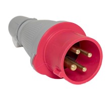 Вилка переносная 014 3Р+РЕ 16А 380В IP44 EKF PROXIMA  ps-014-16-380-PRO  EKF