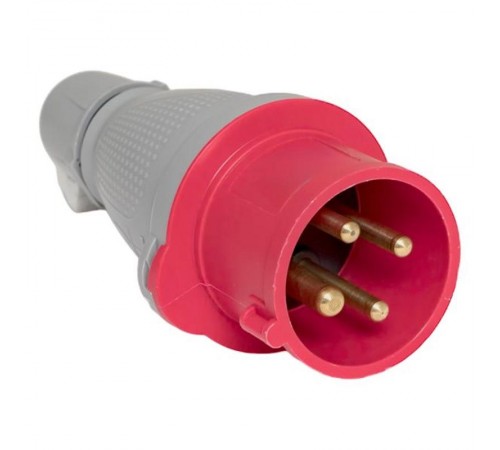 Вилка переносная 014 3Р+РЕ 16А 380В IP44 EKF PROXIMA  ps-014-16-380-PRO  EKF