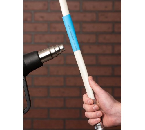 Термоусаживаемая трубка ТУТ нг 20/10 синяя EKF PROxima  tut-20-g  EKF