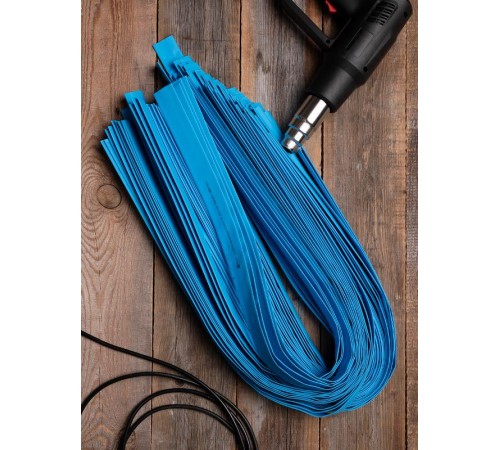 Термоусаживаемая трубка ТУТ нг 20/10 синяя EKF PROxima  tut-20-g-1m  EKF