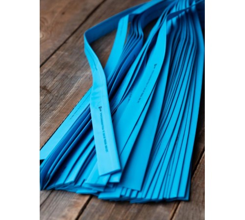 Термоусаживаемая трубка ТУТ нг 20/10 синяя EKF PROxima  tut-20-g-1m  EKF