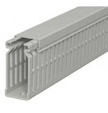 Распределительный кабельный канал LK4 N 60x25x2000 мм (ПВХ,серый) (LK4 N 60025)  6178203  OBO Bettermann