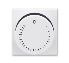 ABB Levit Белый / дымчатый чёрный Накладка для механизма регулирования скорости вращения вентилятора  3294H-A00130 62  2CHH940130A4062  ABB