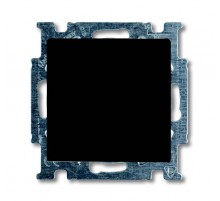 ABB Basic 55 Шато (чёрный) Выключатель 1-клавишный  1012-0-2174   2CKA001012A2174  ABB