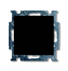 ABB Basic 55 Шато (чёрный) Выключатель 1-клавишный  1012-0-2174   2CKA001012A2174  ABB