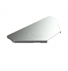 Крышка ответвителя Т-образного 400(80/100) HD  KTU400(80/100) HD  КМ-профиль