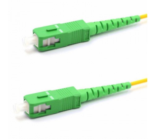 Патч-корд оптический соединительный (SM), 9/125 (OS2), SC/APC-SC/APC, (Simplex), LSZH, 1м  50-2022  REXANT