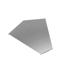 Крышка горизонт. угла 45 гр. 400 мм "ПЛЮС" HD  KGLplus45-400 HD   КМ-профиль