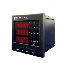 Многофункциональный измерительный прибор PD7777-3S4 380V 5A 3ф 96x96 светодиод. дисплей RS485  765087  CHINT