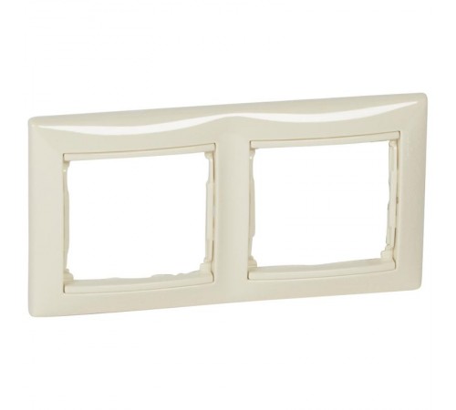 Рамка Valena 2 поста горизонтальная, слоновая кость  695632  Legrand
