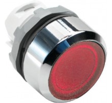 Кнопка MP1-21R красная (только корпус) с подсветкой без фиксации  1SFA611100R2101  ABB