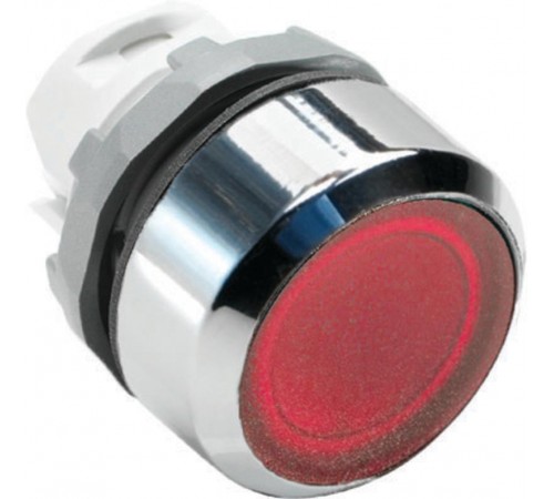 Кнопка MP1-21R красная (только корпус) с подсветкой без фиксации  1SFA611100R2101  ABB