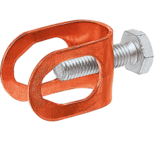 Зажим соединительный пруток - стержень, медь90554Ezetek