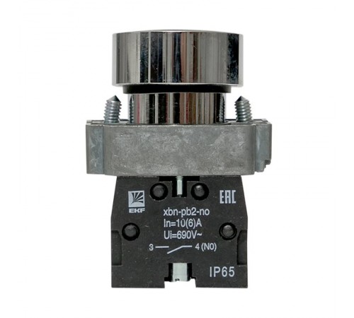 Кнопка BA21 черная NO IP65 PROxima  xb2-ba21-65  EKF