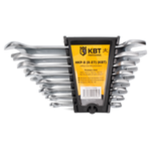 Набор гаечных рожковых ключей НКР-8 (8-27)  78365  КВТ