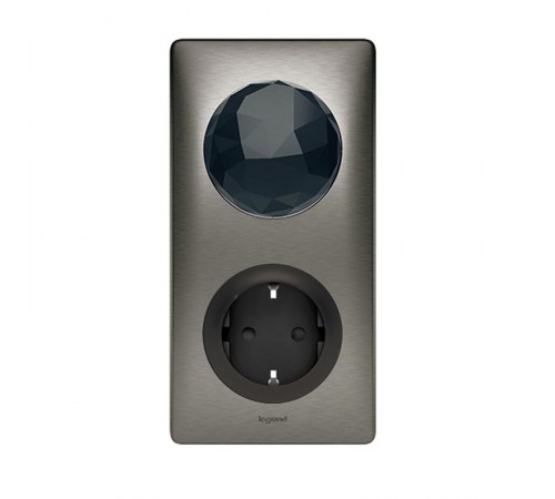 Пакет Умный стартовый Celiane(шлюз WiFi+Розетка умная с/з 16А 230В+главн.беспровод.выкл."Я дома/Я вне дома")графит Netatmo  064828  Legrand