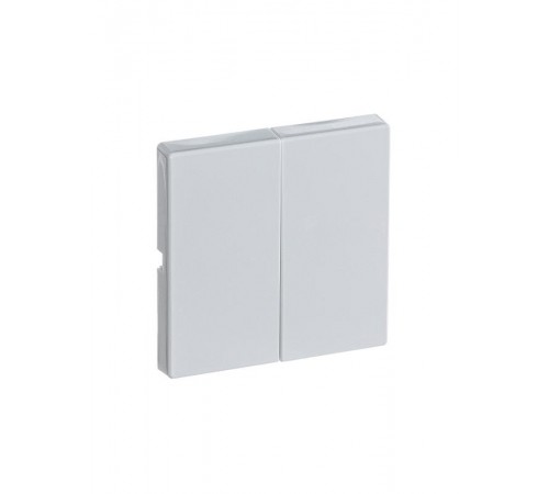 Клавиша для мех. 2-клавишных выключателей/переключателей/кнопок серия solo/future цвет davos/альпийский белый  1751-0-3076   2CKA001751A3076  ABB