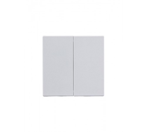 Клавиша для мех. 2-клавишных выключателей/переключателей/кнопок серия solo/future цвет davos/альпийский белый  1751-0-3076   2CKA001751A3076  ABB