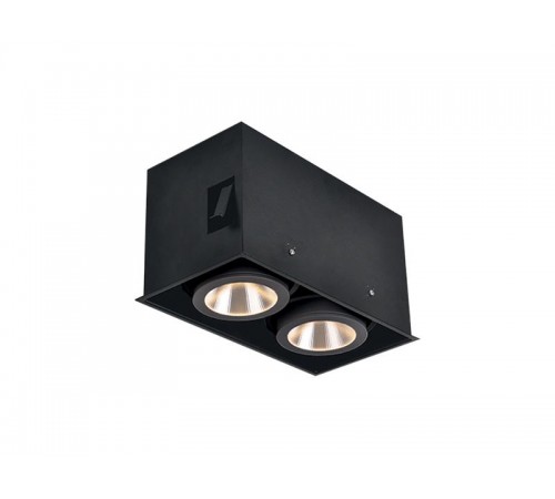 Светильник светодиодный ДВО ZIP B 215 2*15 BL D40 (w/o driver) 30Вт 3000К IP20  1275000360  Световые Технологии