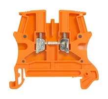 Винтовая клемма Viking 3 - однополюсная - 1 вход/1 выход - шаг 5 мм - оранжевый  037120  Legrand