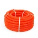 Труба гофрированная ПНД лёгкая 350 Н оранжевая с/з д20 (100м/4800м уп/пал) безгалогенная (HF)   PR.022061  Промрукав