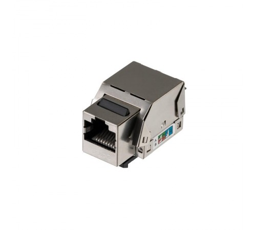 Модуль Keystone Jack RJ-45(8P8C), FTP экранированный, CAT 5e, тип 90 градусов PRO  02-0072  REXANT