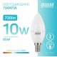 Лампа светодиодная LED 10Вт E14 220В 4100К Elementary свеча  33120  Gauss