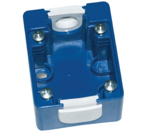 Коробка монтажная для розетки встраиваемой. Серая. IP44  DISB038GR  DKC