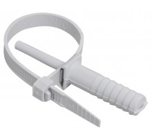 Хомут дюбельный ХД 7х150 серый (50шт/упак)   UHH80-7-150-50-K41-F  IEK