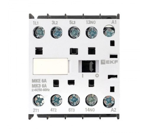 Миниконтактор МКЭ 6А 24В 1NO EKF PROxima  Mctr-s-6-24  EKF