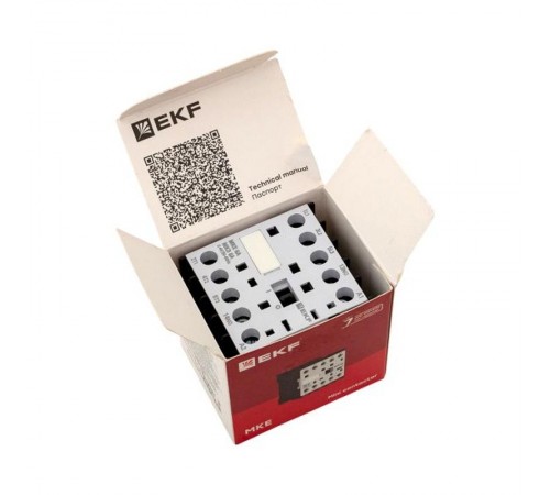Миниконтактор МКЭ 6А 24В 1NO EKF PROxima  Mctr-s-6-24  EKF