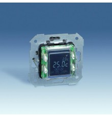 Термостат электронный релейный для систем отопления и кондиционирования с датчиком температуры воздуха 8А 230В S75  75816-39  Simon