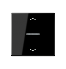 Клавиша для KNX кнопки, 1 группа, с окошком, символы стрелки; термопласт; черный  A101KO5PBFSW  Jung